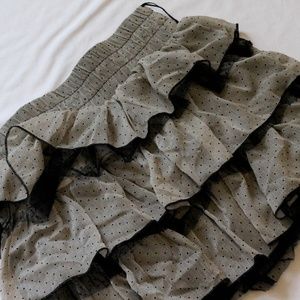 Jr. Ruffle Polka Dot Skirt